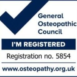 Registered with General Osteopathic Council